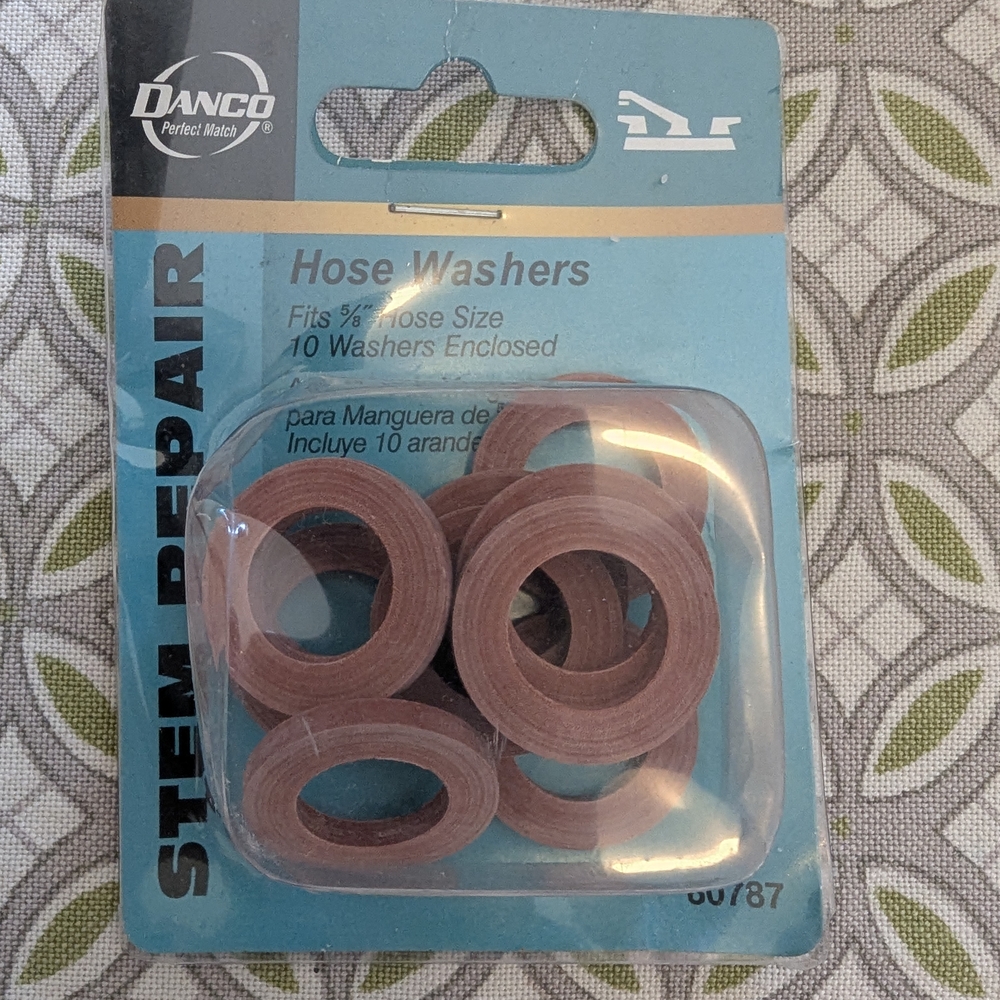 Danco Brown Hose Washers